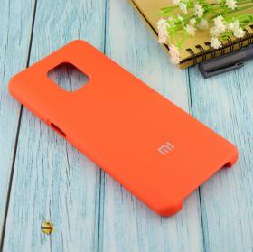 Чехол Silicone case для Xiaomi Redmi Note 9 Pro/note 9S/note 9 Pro Max абрикос (2)