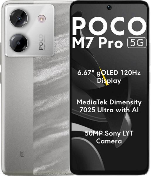 Смартфон Xiaomi Poco M7 Pro 5G 8/256Gb Lunar Dust